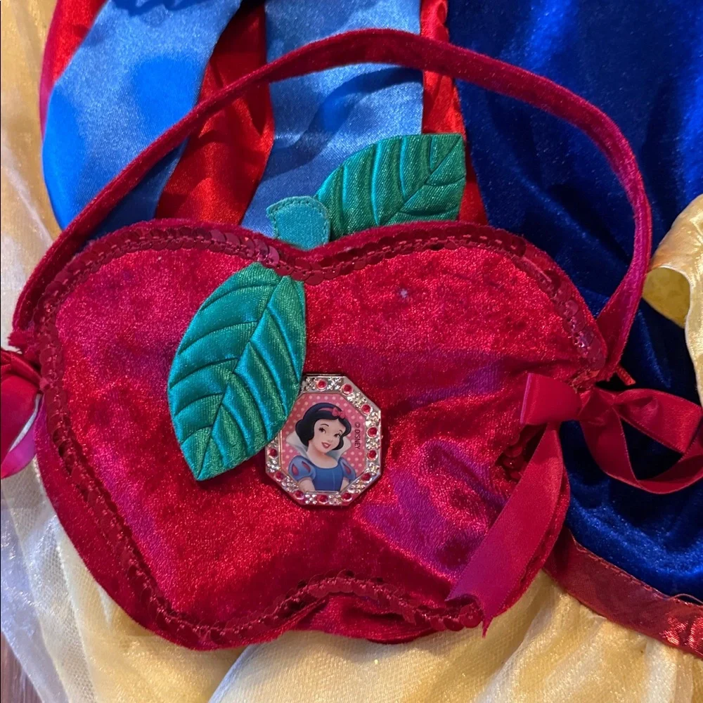 Disney Snow White dress / purse / crown and Barbie size M 7/8 - Picture 4 of 9